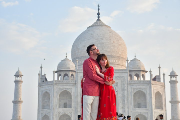 Taj Mahal photography tour — private session in Agra, Agra