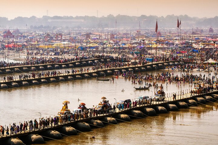 Half-day sightseeing tour of Prayagraj by private car, Allahabad