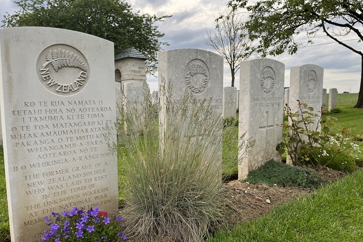 Private New Zealand focused WW1 Somme Tour, Amiens