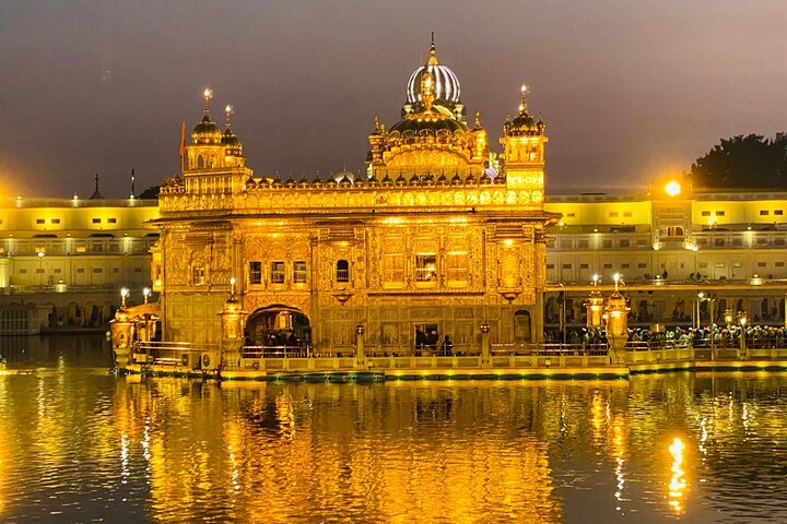 Golden Temple night ceremony and visit in Amritsar, Amritsar
