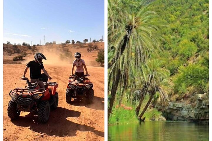 2 in 1 Agadir Paradise Valley + Berber breakfast & quad bike tour, Aourir