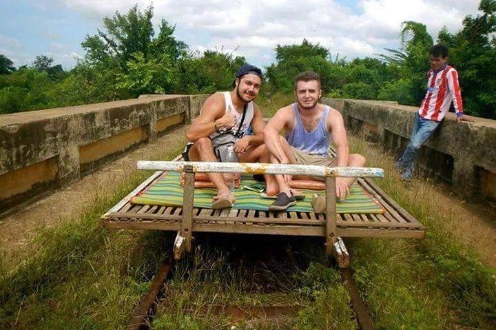 Afternoon tour by tuk tuk to bamboo train,bat cave,killing cave,countryside., Battambang