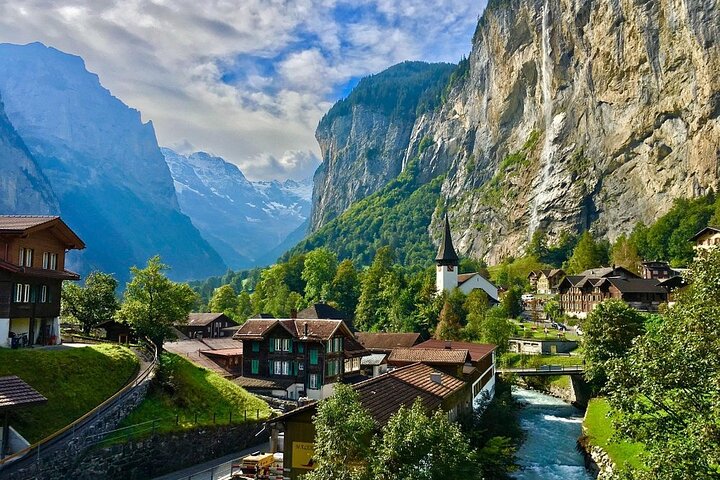 From Bern: Swiss Alps, Lauterbrunnen, Beatus Caves Small Group, Bern