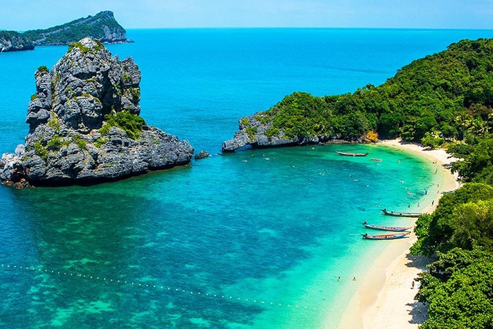 Samui Boat Charter, Private Speedboat Charter, Angthong National Marine Park, Bophut