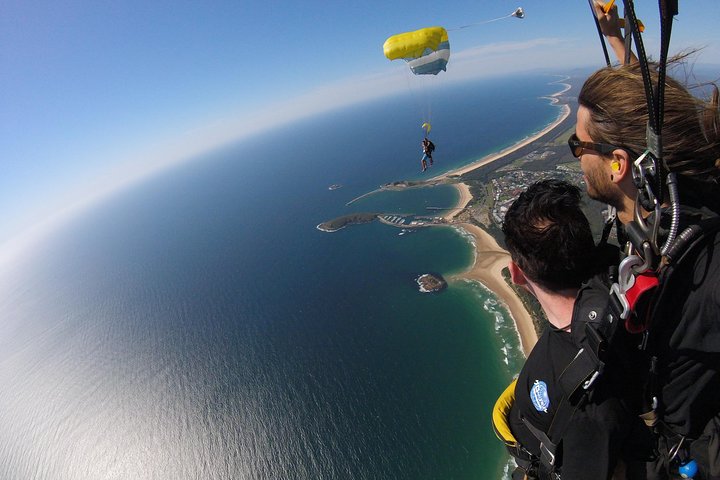 Coffs Harbour Ground Rush or Max Freefall Tandem Skydive on the Beach, Coffs Harbour