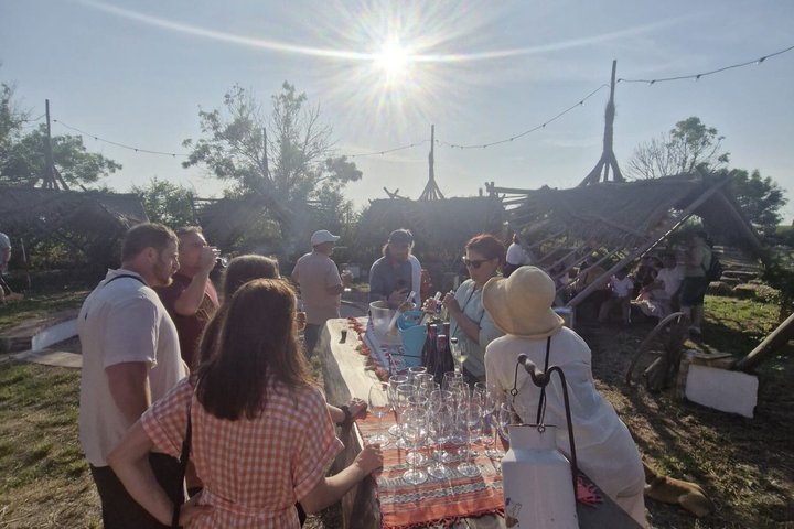 Golden Hour Guided Tour: Histria Citadel & Local Wine Tasting — Food & drink things to do in Constanta