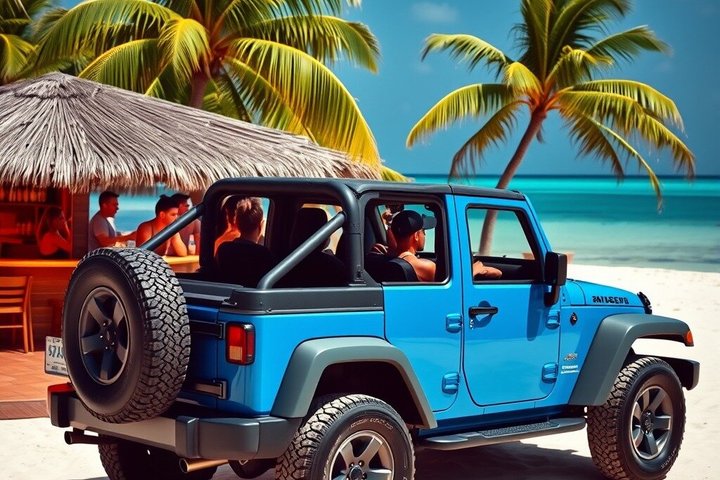 St John - A Jeepin' Adventure Ride Customized Your Way! 7.5hr, Cruz Bay