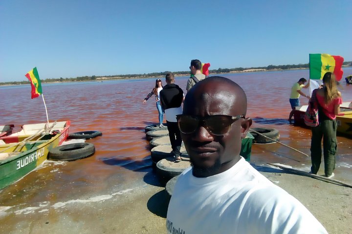 Pink lake with Bandia reserve. Minimum 2 people for reservation., Dakar