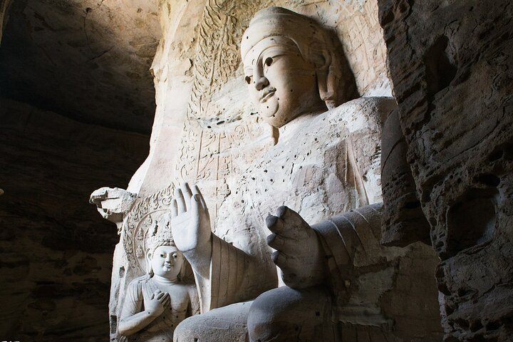 Datong Yungang Grottoes & Hanging Temple Tour from Datong Station, Datong