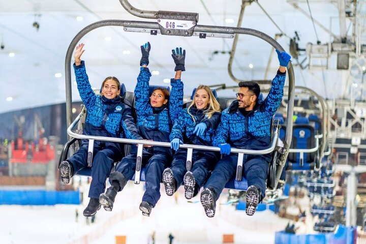 Ski Dubai indoor snow park access ticket, Dubai