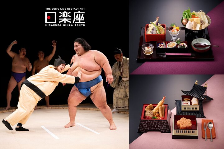 Tokyo Live Sumo Show & Kaiseki Dinner HIRAKUZA GINZA TOKYO, Ginza