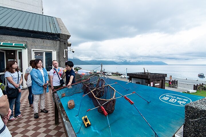 Fun Fish Touching at Qixingtan, Hualien