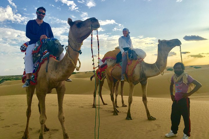Overnight camel safari in the Thar Desert from Jaisalmer, Jaisalmer
