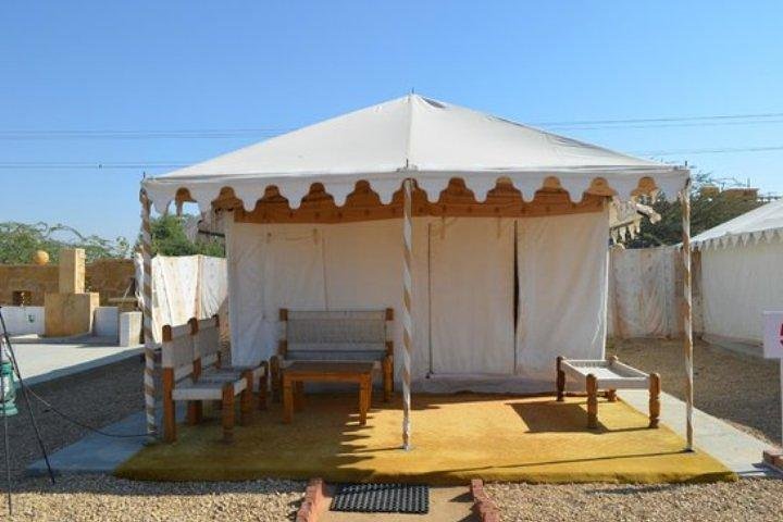 Overnight camel safari and camping at Sam Sand Dunes, Jaisalmer