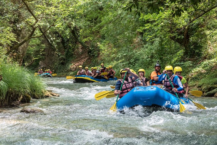 Rafting Lousios river — Adventure things to do in Kalamata
