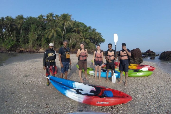 Kayaking experience in Dharmadam, Kannur, Kannur