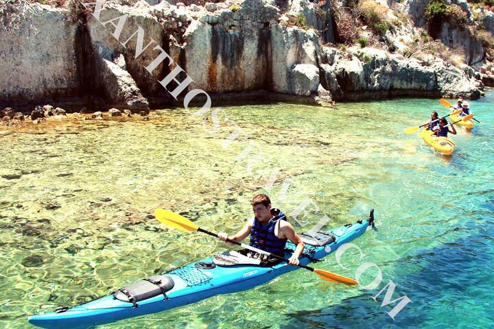 Sea Kayaking Over The Sunken City Of Kekova, Kas