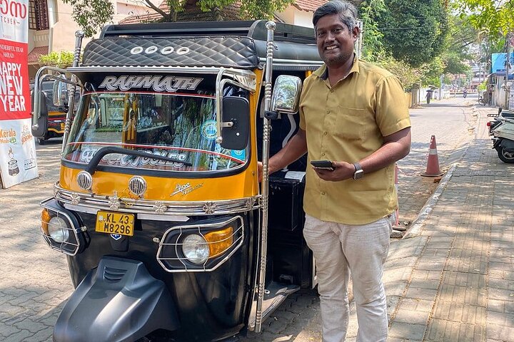 Fort Kochi tuk-tuk tour with pickup from cruise terminal