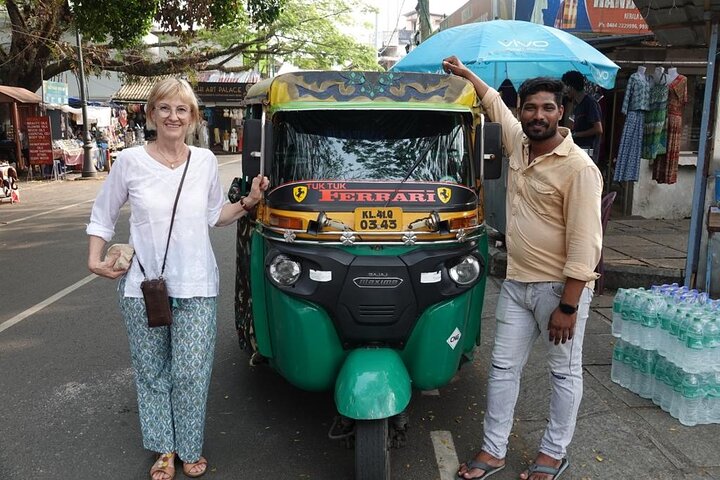 Kochi Tuk-Tuk tour with pickup from cruise ships, Kochi