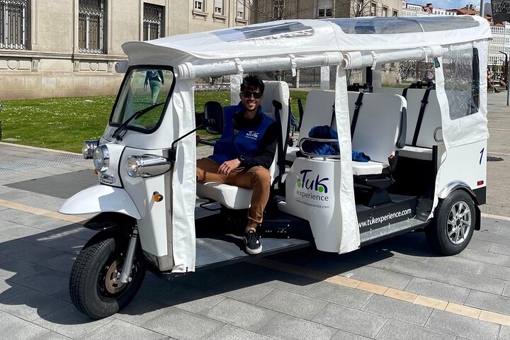 One-hour private tuk-tuk tour of La Coruña, La Coruna