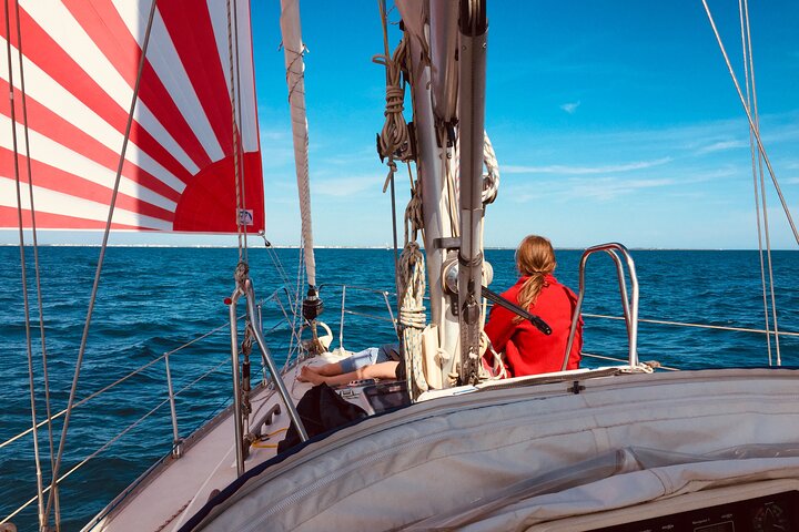 7-day cruise in a 12-meter sailboat, Le Grau-du-Roi