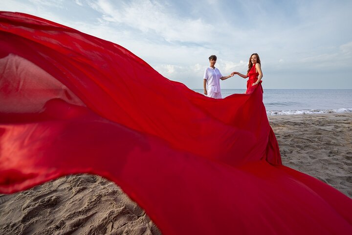 Port Camargue Flying Dress Photoshoot — things to do in Le Grau-du-Roi