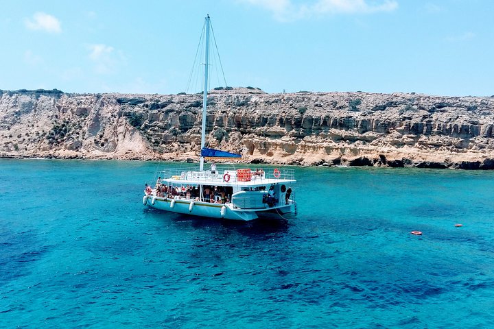 Full-Day Family Catamaran Cruise from Limassol with Lunch — Kids-friendly things to do in Limassol