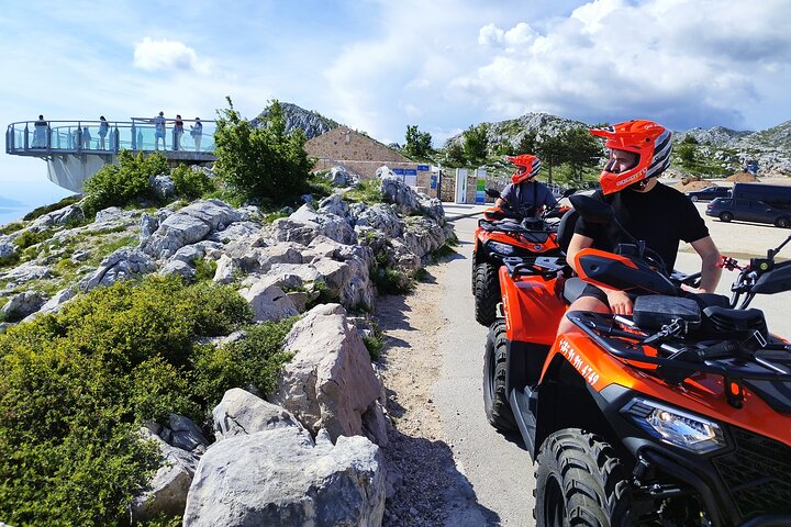 Quad Tour to skywalk biokovo Makarska by Amigos, Makarska