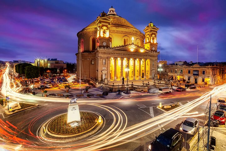 Night Tour to Valletta, Mosta and Mdina incl. Audi-Visual Show — Cultural & heritage things to do in Mgarr