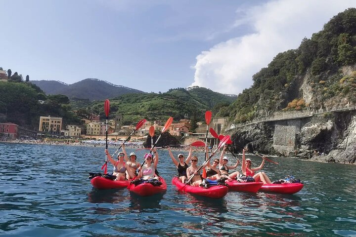 Kayak experience with Carnassa Tour in Cinque Terre + Snorkeling — Adventure things to do in Monterosso al Mare