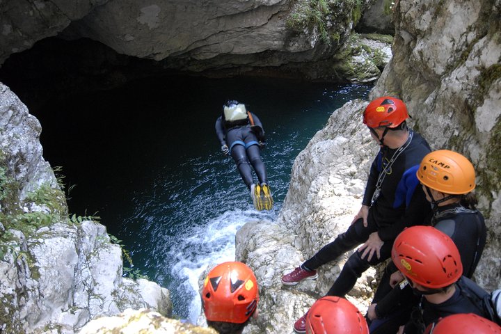 Canyoning in Nevidio Canyon, Niksic
