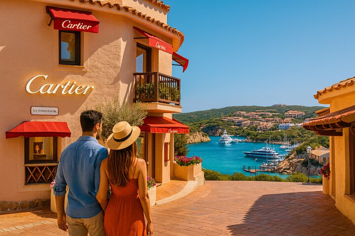 Small Group Costa Smeralda : Porto Cervo & San Pantaleo + Pickup, Olbia