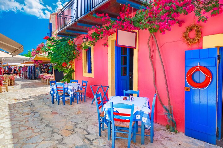 Private Sightseeing: The Caves & Fiscardo village, Patmos