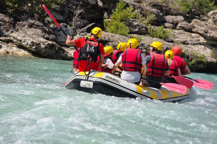 Private Rafting Vjosa in Permet Albania — Adventure things to do in Permet