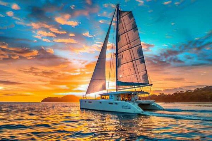 Costa Rica Catamaran: Snorkeling, Sunset, Drinks & Fresh Bites, Playa Flamingo