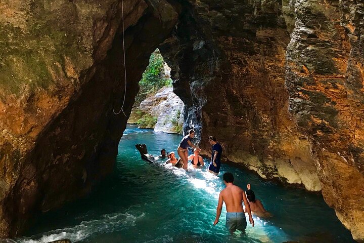 La Leona waterfall adventure hike half day, Playa Hermosa