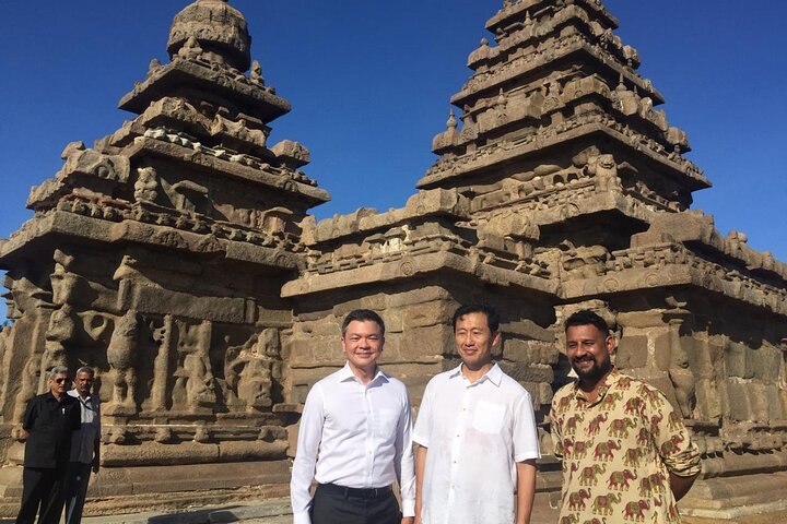 Private tour from Puducherry to Mahabalipuram's Shore Temple, Pondicherry