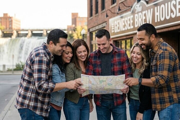 Interactive bar scavenger hunt in Rochester, Rochester