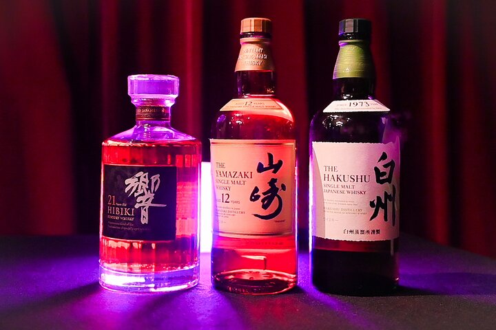 The 4 Best Japanese whiskies tasting/HIBIKI 21year, YAMAZAKI, etc, Roppongi