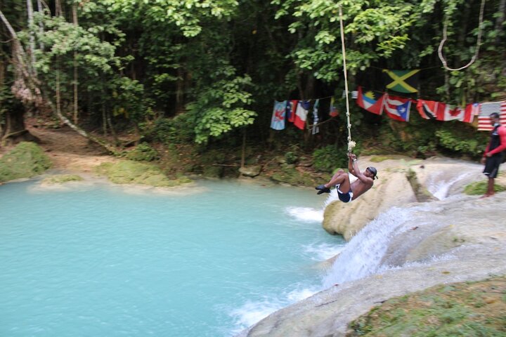 Blue Hole and Dunn's River Falls full-day tour from Falmouth — Kids-friendly things to do in Falmouth