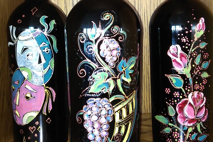 Private 2-Hour Workshop of Bottles or Clocks Painting — Luxury & private things to do in Sliven