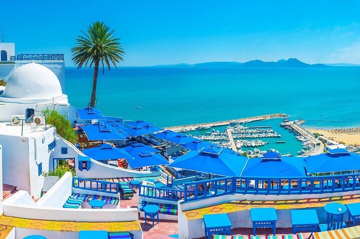 PremiumPrivate Tour:Tunis Medina,Sidi BouSaid/Carthage/Pickup, Monastir
