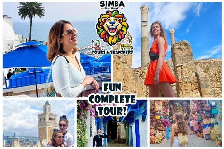 Fun VIP: Tunis Medina/Bardo + Sidi Bou Said + Carthage Pickup All — Cultural & heritage things to do in Sousse
