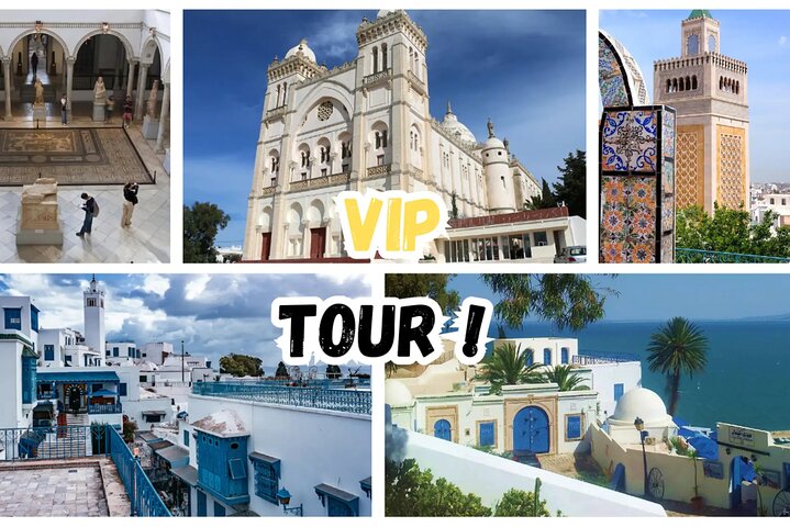 Ultimate Fun Tour : Tunis Medina, Bardo, Sidi Bou Said & Carthage, Sousse