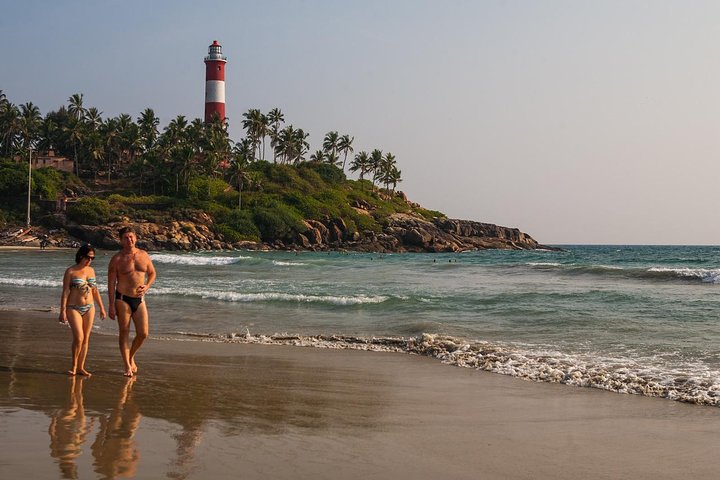 Four days exploring the beaches of Kovalam and Kanyakumari, Trivandrum