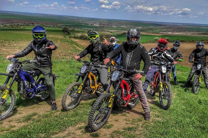 E-Motorcycle Tour in Old Rock Monastery and Old Roman Fortress, Varna