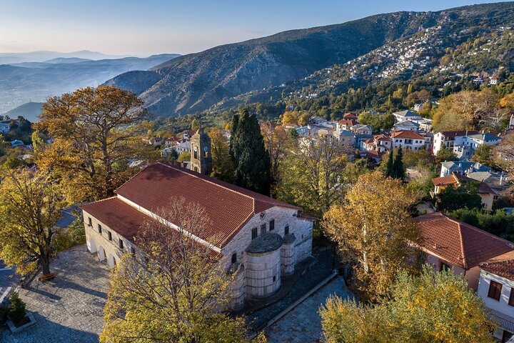 Pelion Highlights Tour: Portaria, Makrynitsa & Wine Experience, Volos