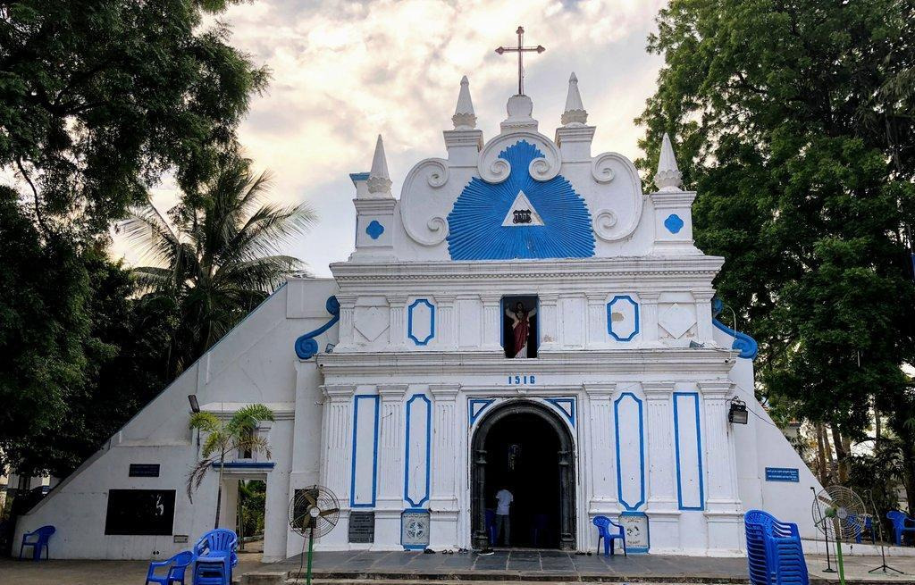 Luz Church (Shrine of Our Lady of Light) — places to visit in Chennai