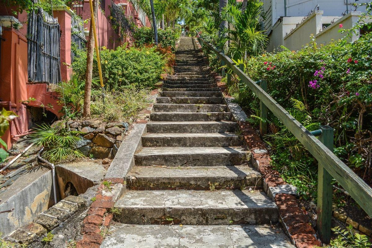 99 Steps — places to visit in Cruz Bay