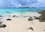 Honeymoon Beach in Cruz Bay — view 2